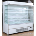 Supermarket multideck open chiller for dairy and beverage